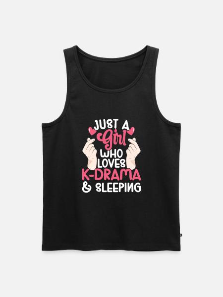 K-Drama - Men's Premium Organic Tank Top - black
