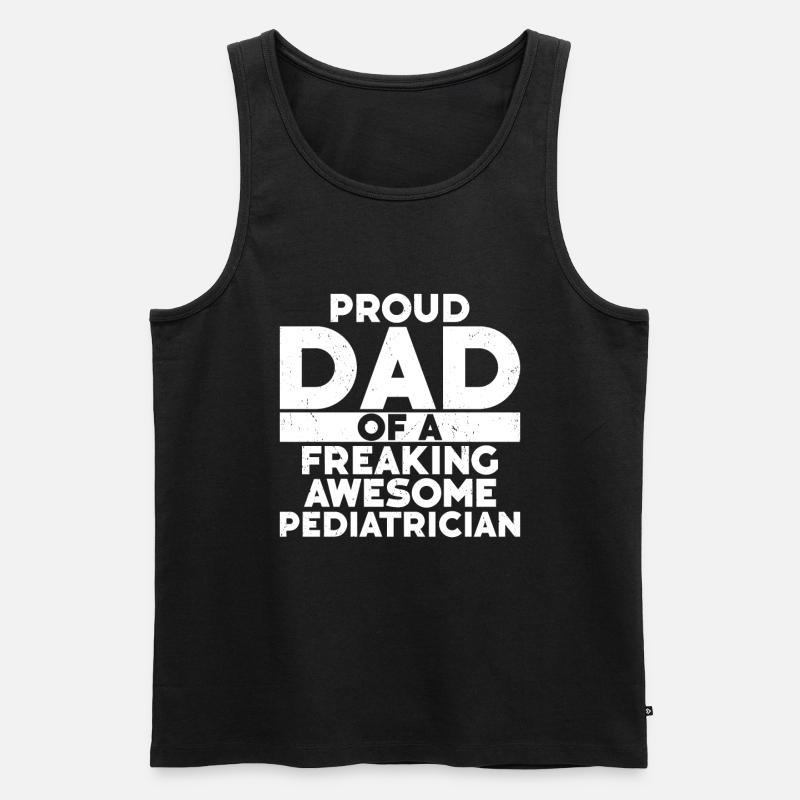 Kinderkrankenschwester - Männer Premium Bio Tank Top - Schwarz