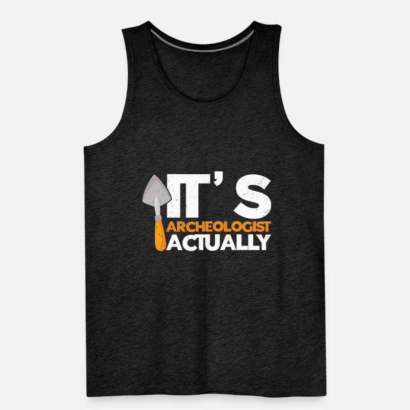 Archaeology Men's Premium Organic Tank Top