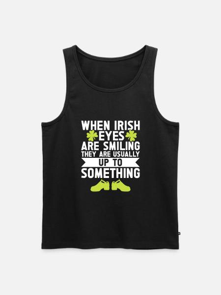 Irish Dance St. Patrick's Dance - Men's Premium Organic Tank Top - black