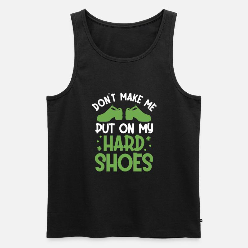 Irish Dance St. Patrick's Dance - Men's Premium Organic Tank Top - black