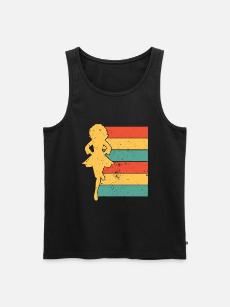 Irish Dance St. Patrick's Dance - Men's Premium Organic Tank Top - black