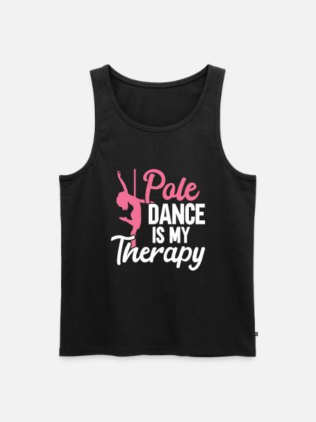 Pole Dance - Débardeur bio Premium Homme - noir