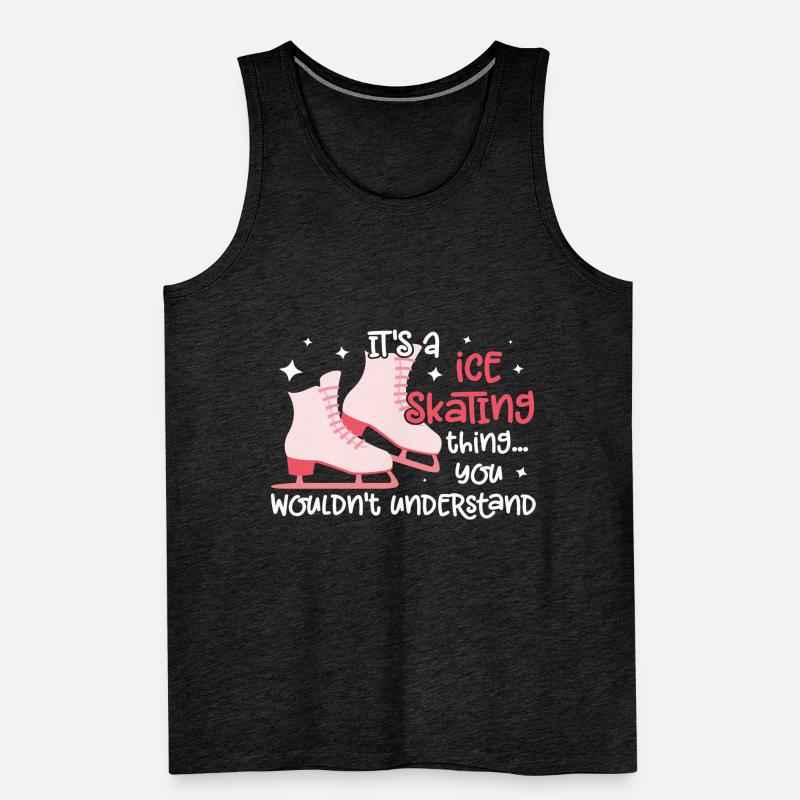 Eislaufen Männer Premium Bio Tank Top