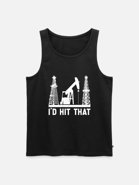 Oilfield - Men's Premium Organic Tank Top - black