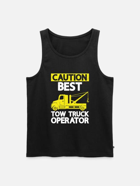 Abschleppfahrzeug - Männer Premium Bio Tank Top - Schwarz