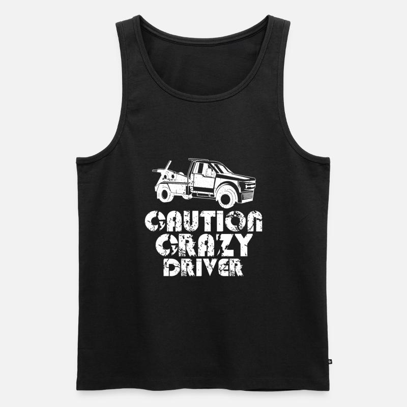 Abschleppfahrzeug - Männer Premium Bio Tank Top - Schwarz