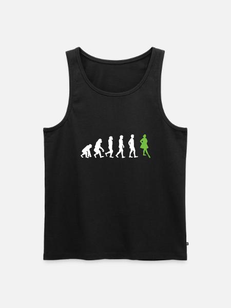 Irish Dance - Men's Premium Organic Tank Top - black