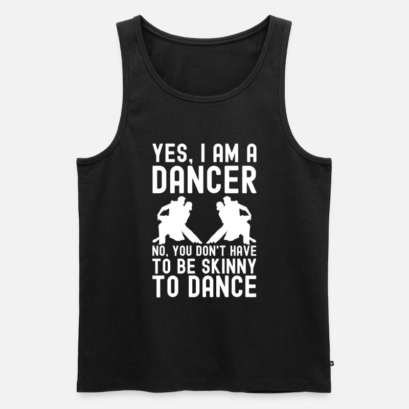 Ballsaal - Männer Premium Bio Tank Top - Schwarz