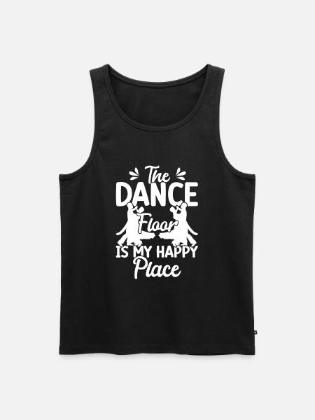 Ballroom - Men's Premium Organic Tank Top - black