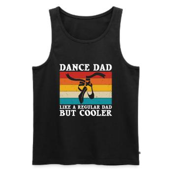 Ballet - Men's Premium Organic Tank Top - black - Front - Michal (187cm)