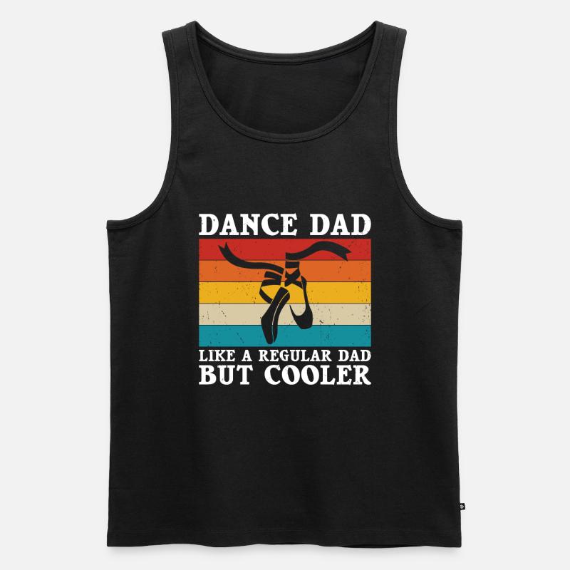 Ballett - Männer Premium Bio Tank Top - Schwarz