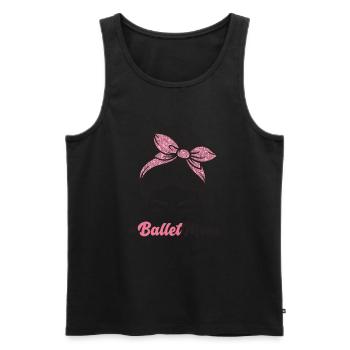 Ballet - Men's Premium Organic Tank Top - black - Front - Michal (187cm)