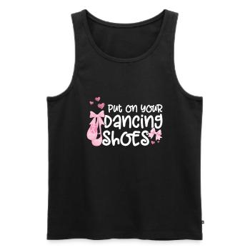 Ballet - Men's Premium Organic Tank Top - black - Front - Michal (187cm)