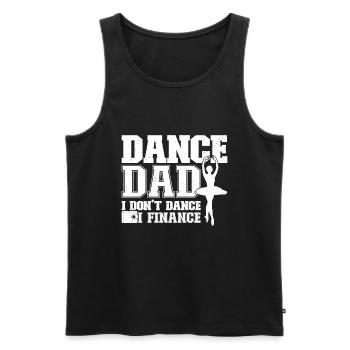 Ballet - Men's Premium Organic Tank Top - black - Front - Michal (187cm)