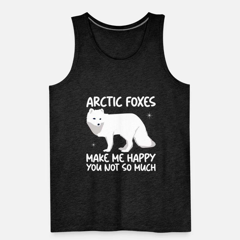 Artic fox lovers from Arctic fox Men's Premium Organic Tank Top