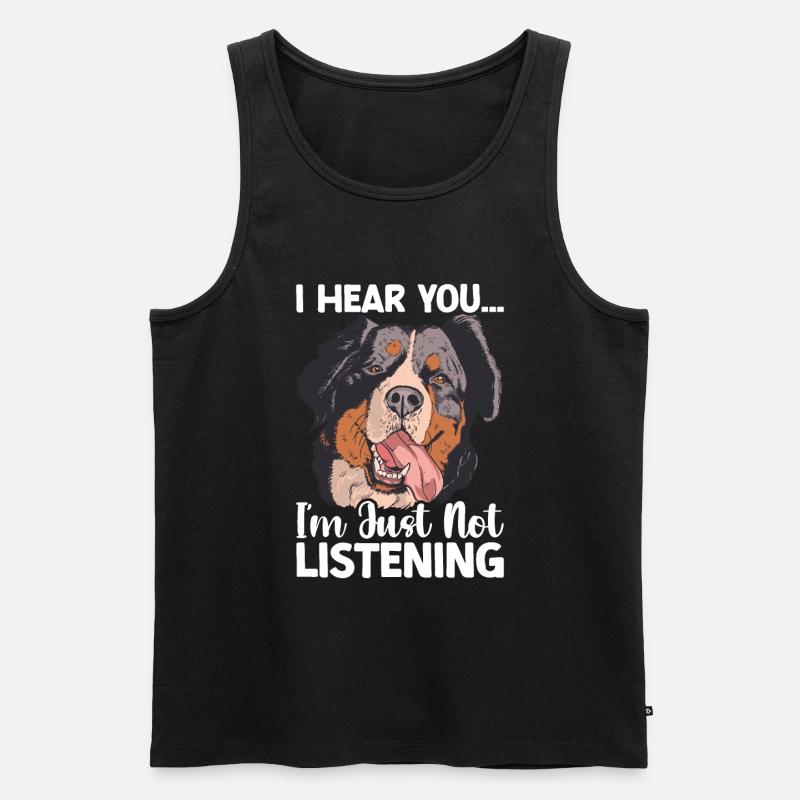 Berner - Männer Premium Bio Tank Top - Schwarz