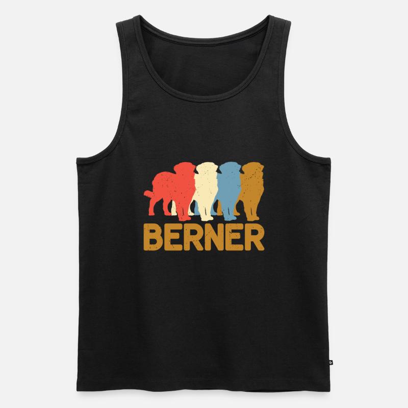 Berner - Männer Premium Bio Tank Top - Schwarz