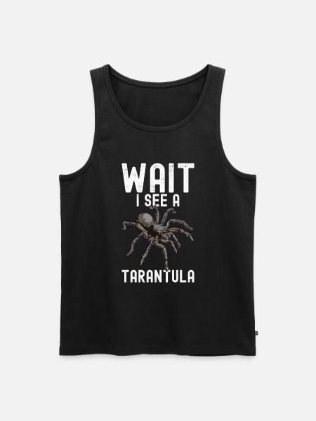 Tarantula - Men's Premium Organic Tank Top - black