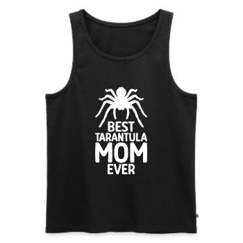 Tarantula - Men's Premium Organic Tank Top - black - Front - Michal (187cm)