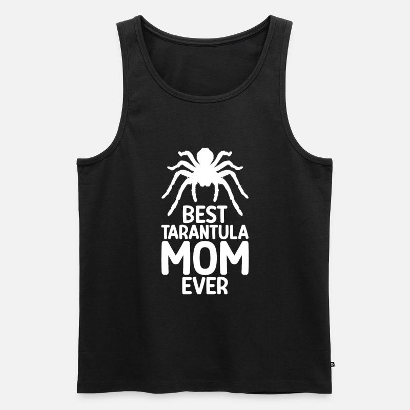 Tarantel - Männer Premium Bio Tank Top - Schwarz