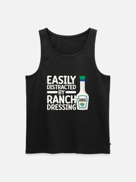 Ranch -Dressing -Ranch -Salad Dressing - Men's Premium Organic Tank Top - black