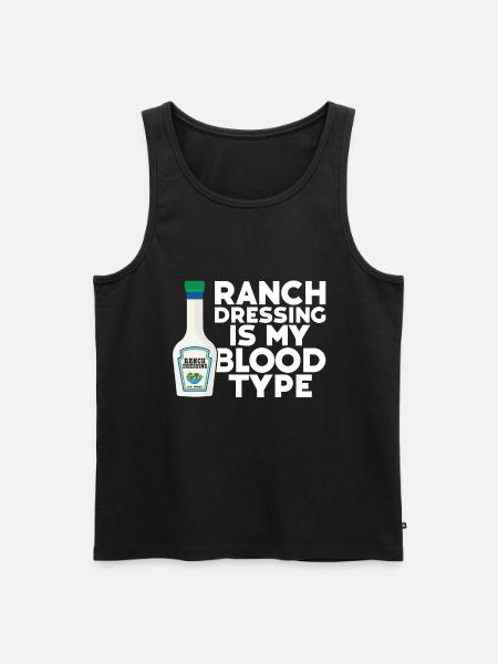 Ranch -Dressing -Ranch -Salad Dressing - Men's Premium Organic Tank Top - black