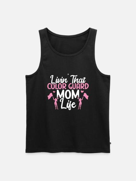 Farbschutz - Männer Premium Bio Tank Top - Schwarz