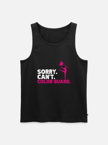 Farbschutz - Männer Premium Bio Tank Top - Schwarz