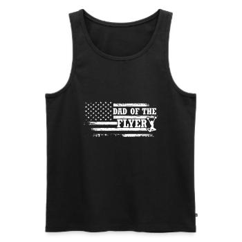 Cheer Papa Pom-pom girl Papa - Débardeur bio Premium Homme - noir - Devant - Michal (187cm)