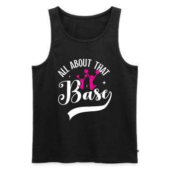 Cheerleadermädchen Cheerleading Jubel Jugend - Männer Premium Bio Tank Top - Schwarz - Vorne - Michal (187cm)