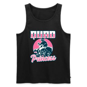 ATV Quad Bike Girl Allradfahrzeuge - Männer Premium Bio Tank Top - Schwarz - Vorne - AI Model Male 178 light (178cm)