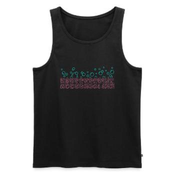 Housekeeping Week Geschenke Reinigungsliebhaber - Männer Premium Bio Tank Top - Schwarz - Vorne - AI Model Male 178 light (178cm)