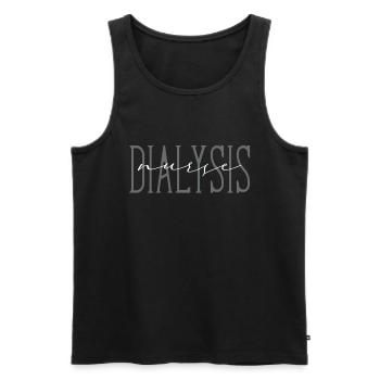 Dialyse Techniker Krankenschwester - Männer Premium Bio Tank Top - Schwarz - Vorne - Michal (187cm)