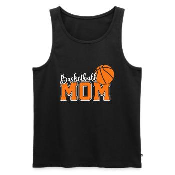 Basketball Mom Basketball Mama Süße Mutter - Männer Premium Bio Tank Top - Schwarz - Vorne - AI Model Male 178 light (178cm)