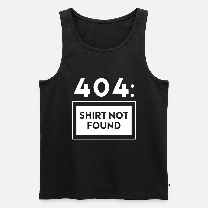 Software Developer, Computer Engineer, Nerd - Men's Premium Organic Tank Top - black