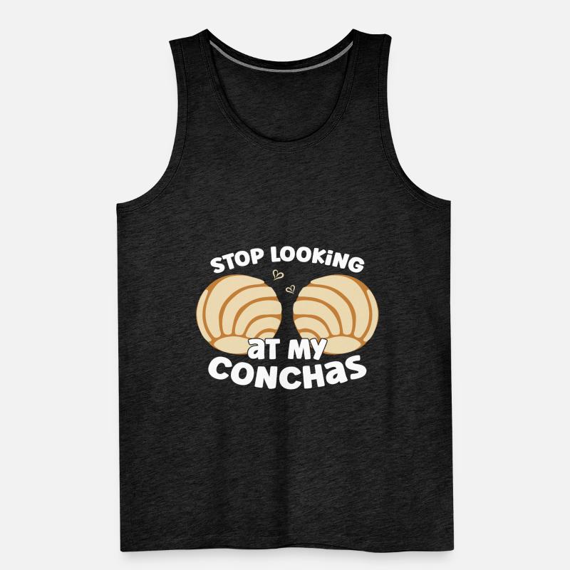 Concha Pan Dulce y Chisme Mexicain Débardeur bio Premium Homme