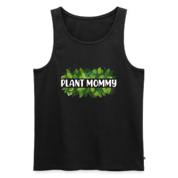 Plante Mère Mère Jardin Plantes Fleur - Débardeur bio Premium Homme - noir - Devant - Michal (187cm)