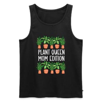 Plante Mère Mère Jardin Plantes Fleur - Débardeur bio Premium Homme - noir - Devant - Michal (187cm)