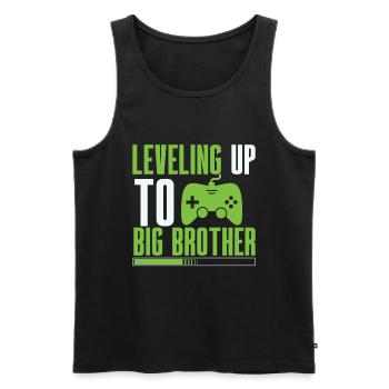 Big Brother Video Gamer New Brother Gaming - Débardeur bio Premium Homme - noir - Devant - Michal (187cm)