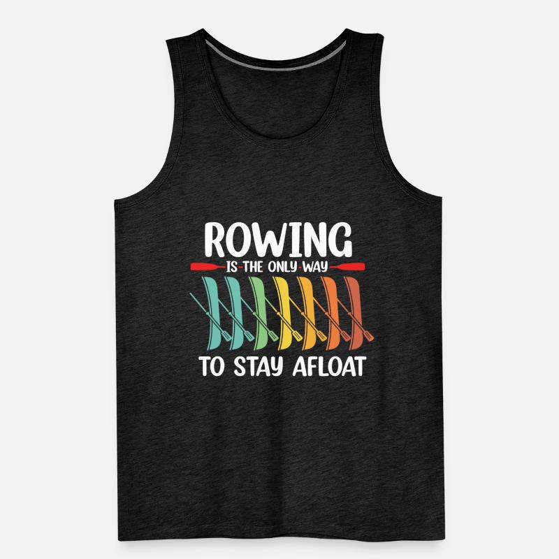 Rowboot de l’équipage Bateau Rowboot Rower Rowes Rower Débardeur bio Premium Homme