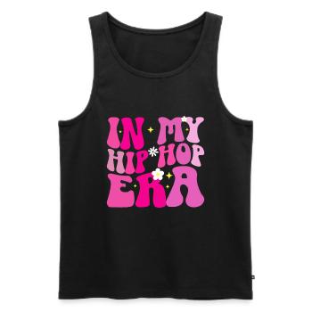 Danseurs HipHop Breakdance Hip Hop Années 80 90 - Débardeur bio Premium Homme - noir - Devant - Michal (187cm)