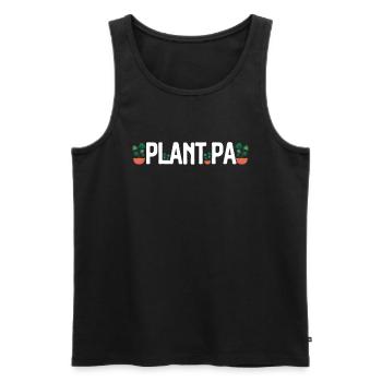 Plant Father Garden Plants Lover Gardener - Men's Premium Organic Tank Top - black - Front - Michal (187cm)