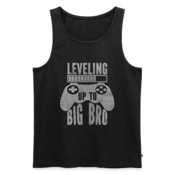 Video Games Gaming Boys Brother Teen - Men's Premium Organic Tank Top - black - Front - AI Model Male 178 light (178cm)