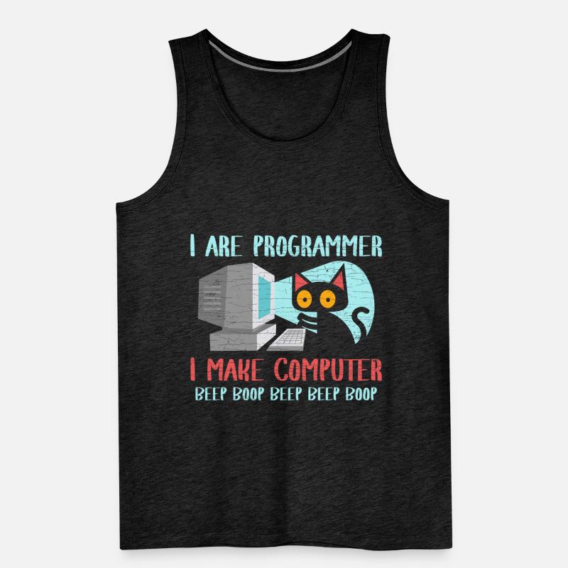 Programmierer Coder Männer Premium Bio Tank Top