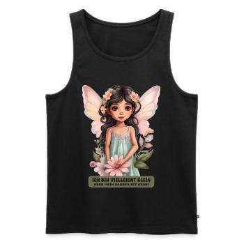 Kleine Fee - Männer Premium Bio Tank Top - Schwarz - Vorne - AI Model Male 178 light (178cm)