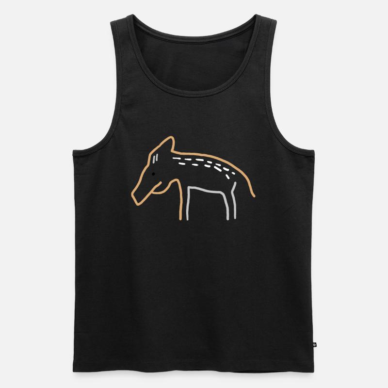 Frischling - Männer Premium Bio Tank Top - Schwarz