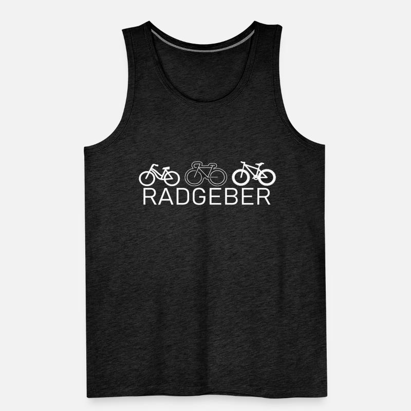 Wheel encoder Men's Premium Organic Tank Top