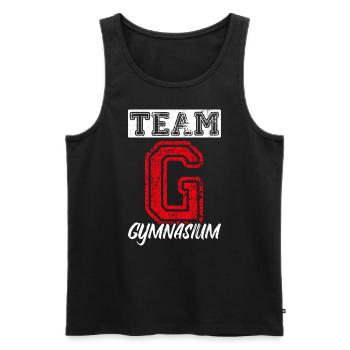 Schulkind Schulwechsel Beste Klasse Schulstart Gym - Männer Premium Bio Tank Top - Schwarz - Vorne - Michal (187cm)