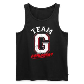 Schulkind Schulwechsel Beste Klasse Schulstart Gym - Männer Premium Bio Tank Top - Schwarz - Vorne - Michal (187cm)
